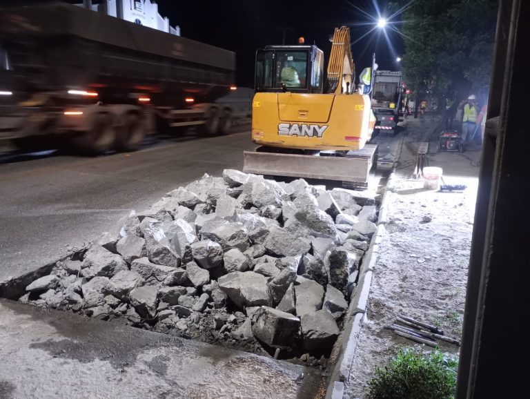 EPR Litoral Pioneiro aplica pavimento em Paranaguá com nova tecnologia