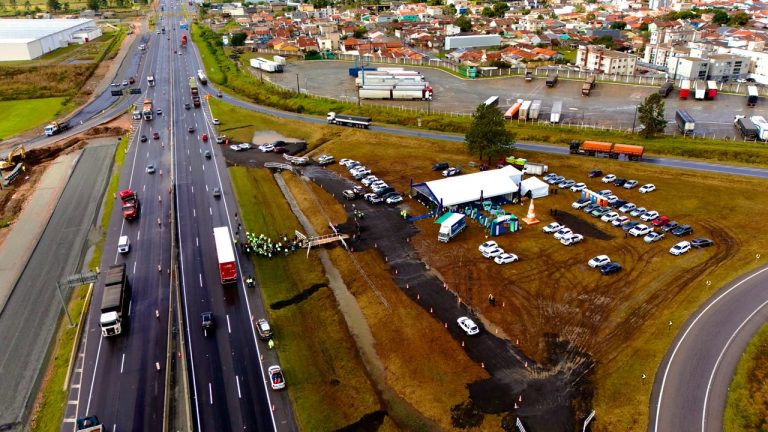EPR Litoral Pioneiro realiza entrega antecipada dos primeiros quilômetros de terceiras faixas da BR-277