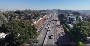 Execução das obras de ampliação da BR-277 entre Curitiba e São José dos Pinhais ultrapassa a marca de 50%