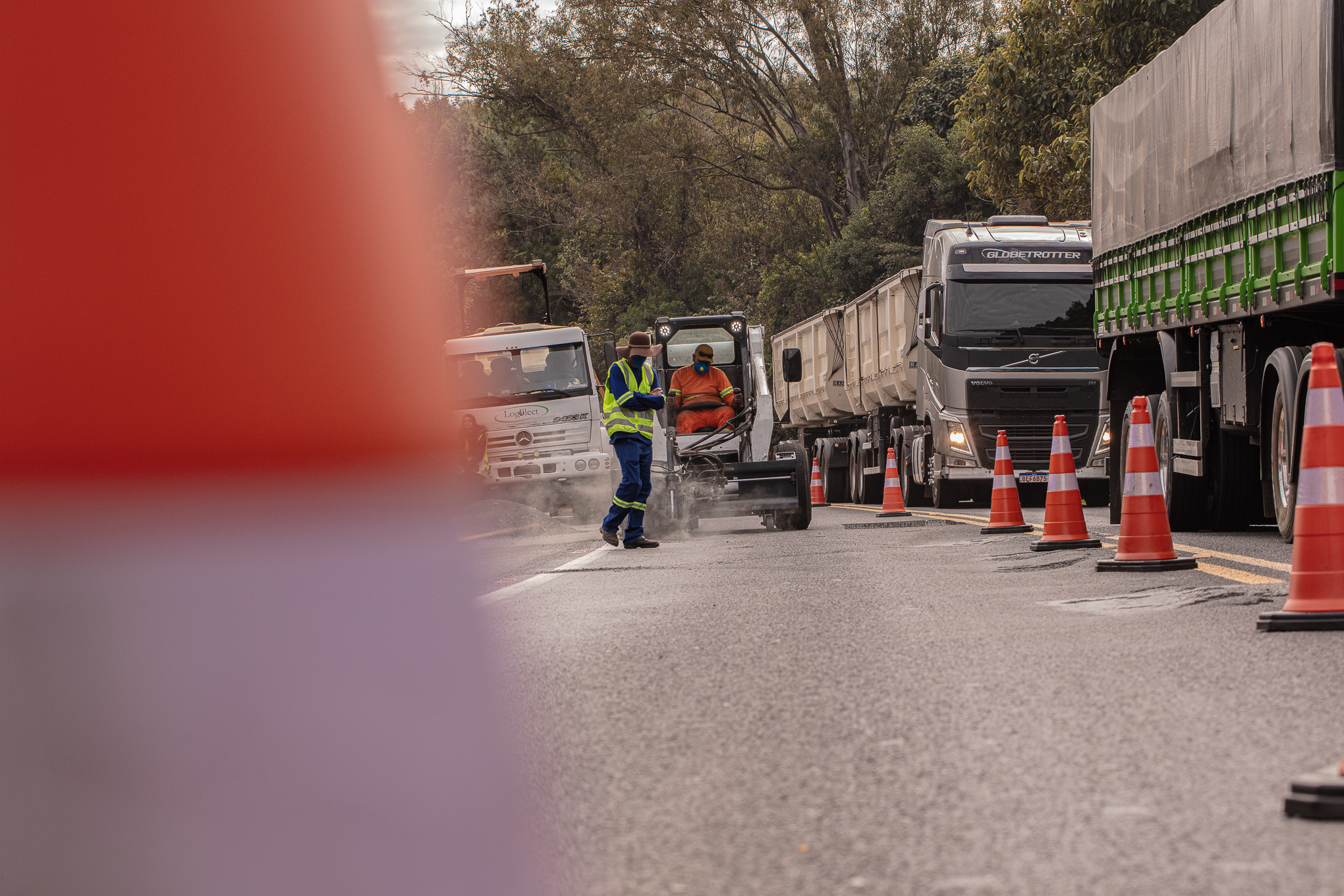Rodovias sob concessão da EPR Litoral Pioneiro recebem obras de recuperação do pavimento