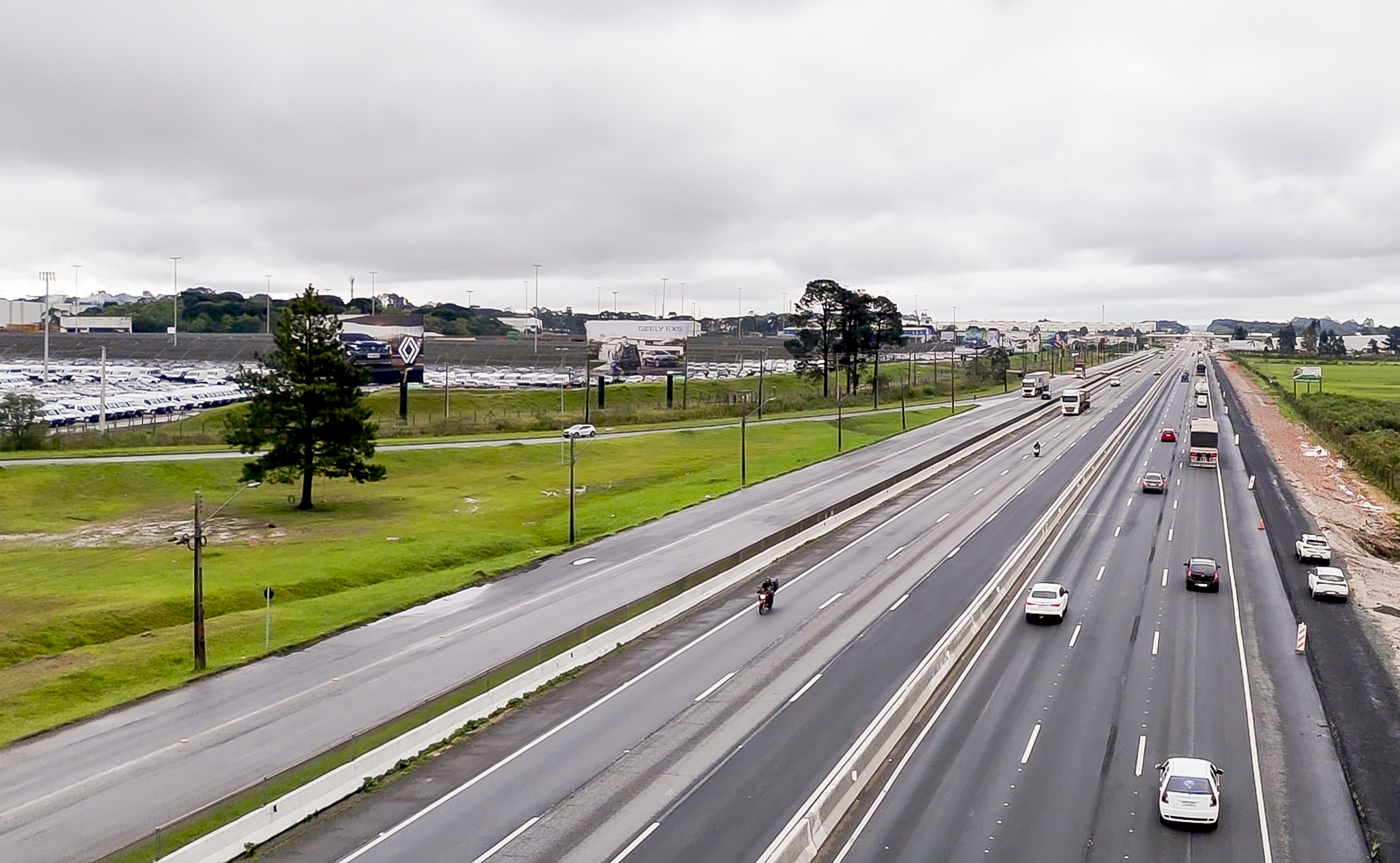 EPR Litoral Pioneiro libera novo trecho de terceira faixa da BR-277 para o feriado de 12 de Outubro
